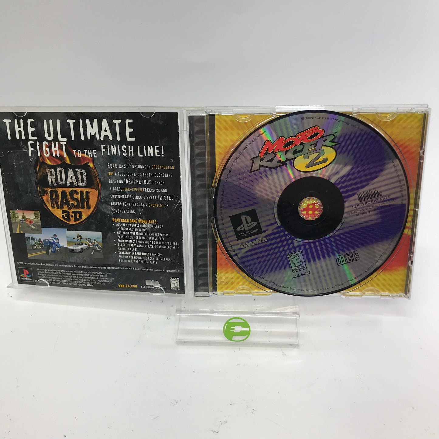 Lot of 3 Sony PlayStation 1 PS1 Games [MotoRacer and Freestyle Motocross]