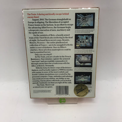 New The Train Accolade (PC, 1987) Factory Sealed