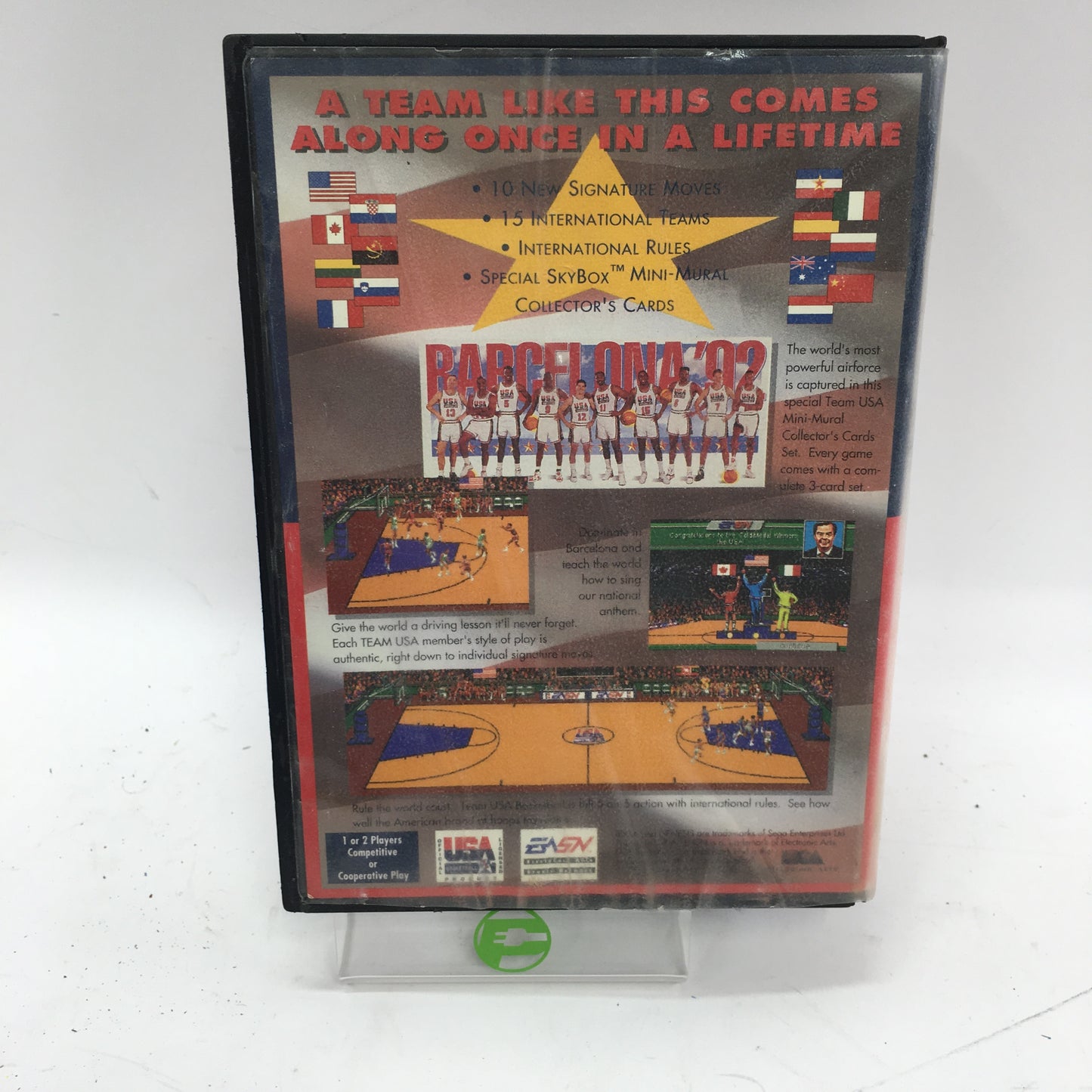 Team USA Basketball (Sega Genesis, 1991) No Manual