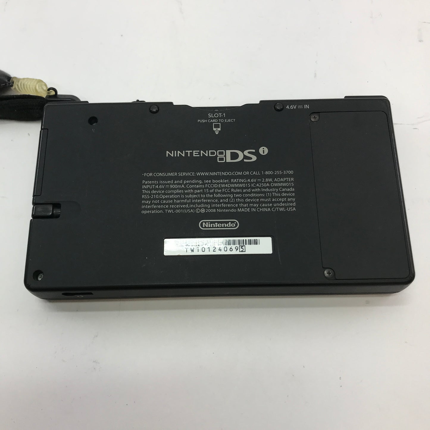 Broken Nintendo DSi DS Handheld Game Console Right Back Button Does Not Respond