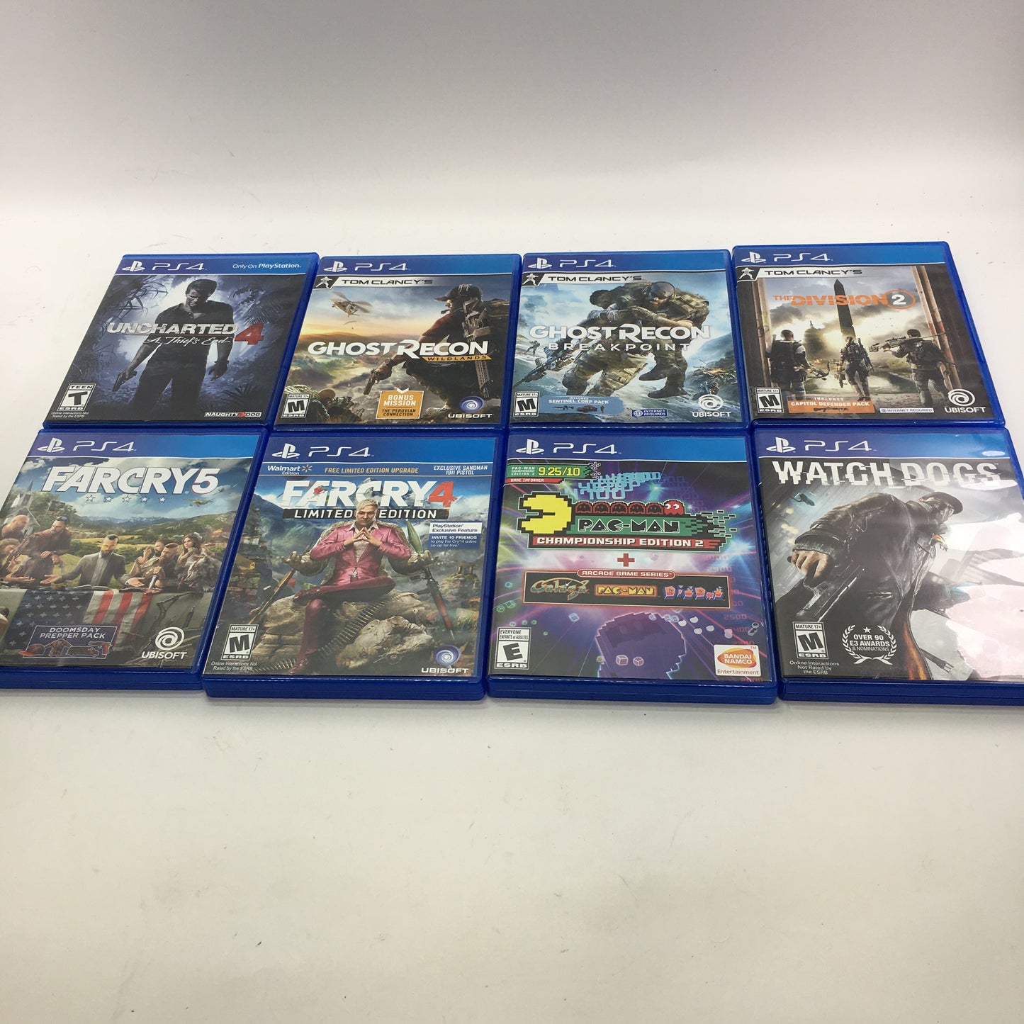 50 Sony PlayStation 4 PS4 Games [Call of Duty, Wolfenstein, Far Cry, and More]