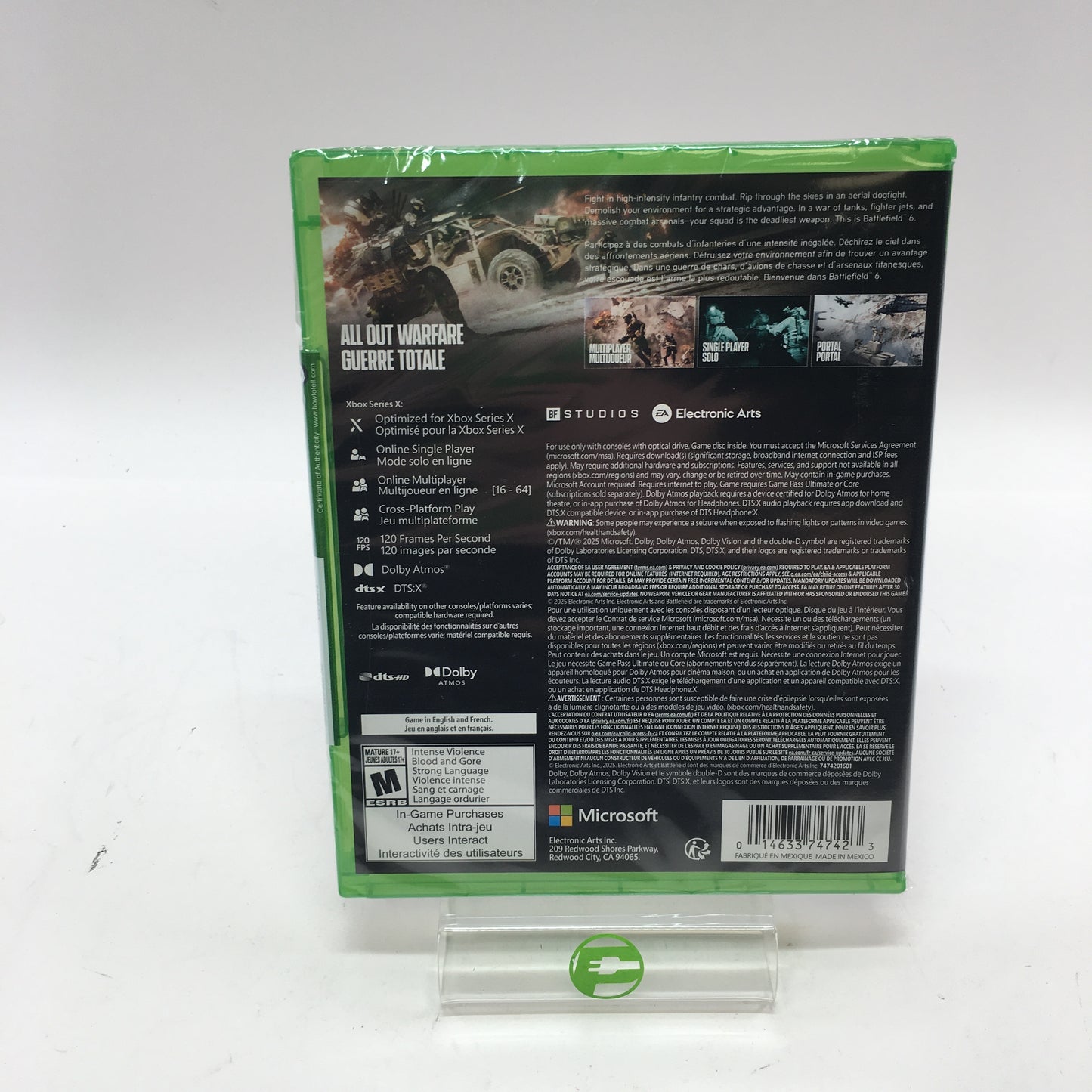 New Battlefield 6 (Microsoft Xbox Series X, 2025) Factory Sealed