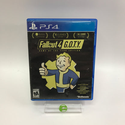 Fallout 4 [Game of the Year] (Sony PlayStation 4 PS4, 2017) w Poster