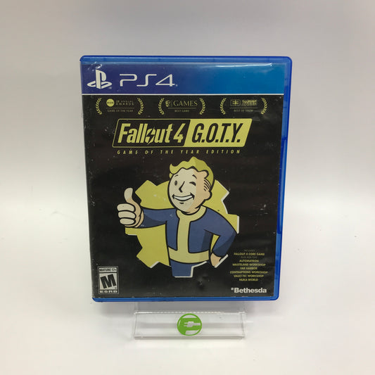 Fallout 4 [Game of the Year] (Sony PlayStation 4 PS4, 2017) w Poster