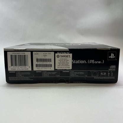 Sony Ps1 slim White Console Gaming System SCPH-101 Open Box CIB