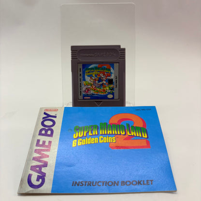 Super Mario Land 2 6 Golden Coins (Nintendo GameBoy, 1992)