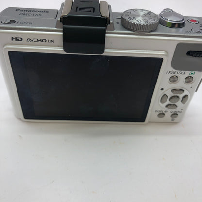 Panasonic Lumix DMC-LX5 DMC-LX5 10.1 Digital Camera Tested and Working