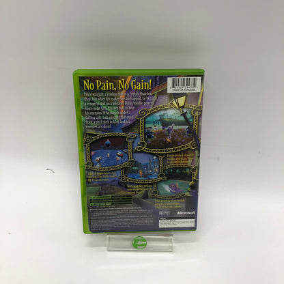 Voodoo Vince (Microsoft Xbox, 2003) Complete in Original Box w Manual, CIB