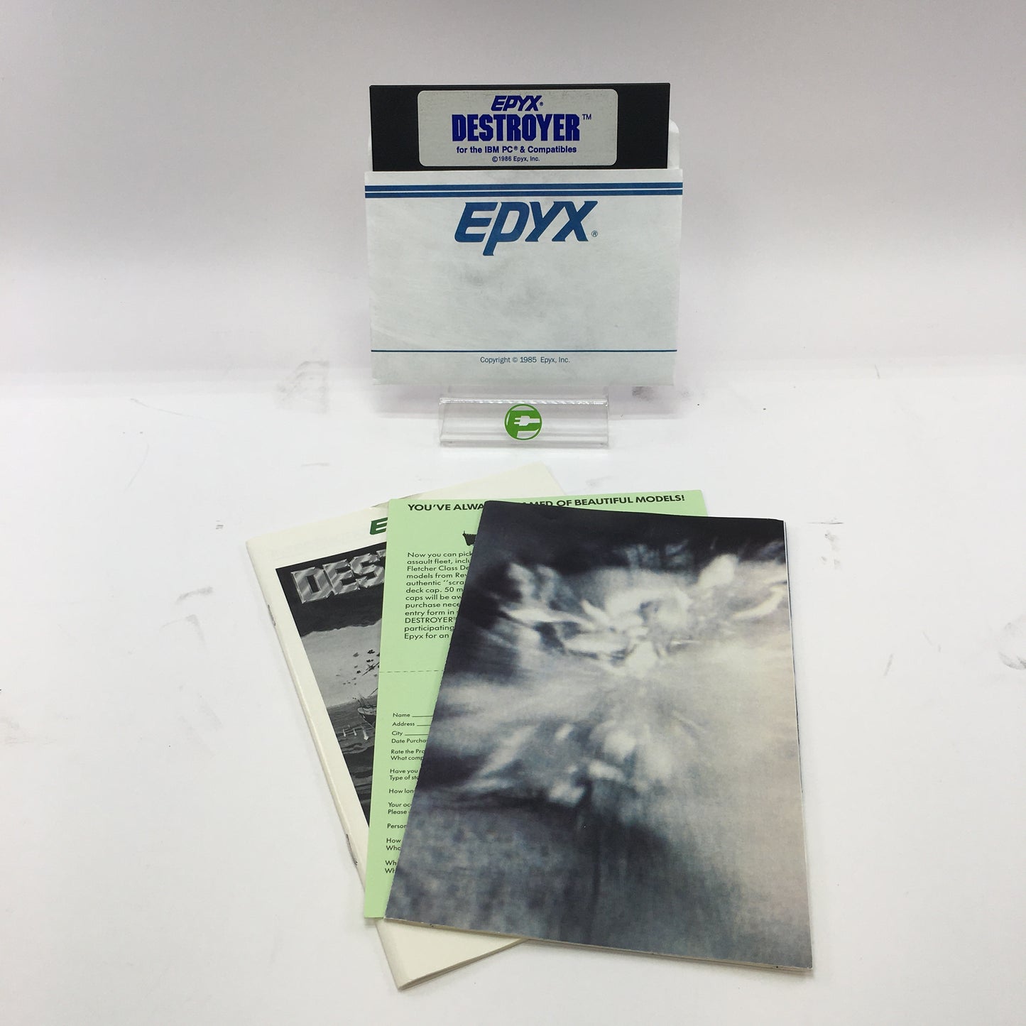 Destroyer (PC, 1986) Complete in Original Box w/ Inserts, CIB