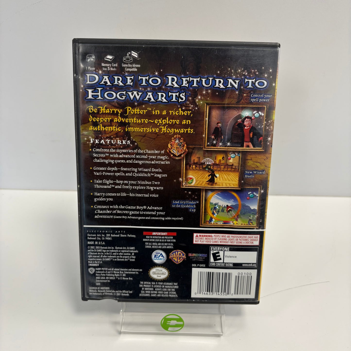 Harry Potter Chamber of Secrets No Manual (Nintendo GameCube, 2002)