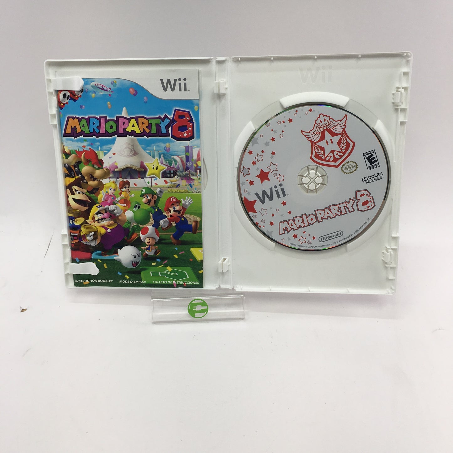 Mario Party 8 (Nintendo Wii, 2007) Complete w Inserts