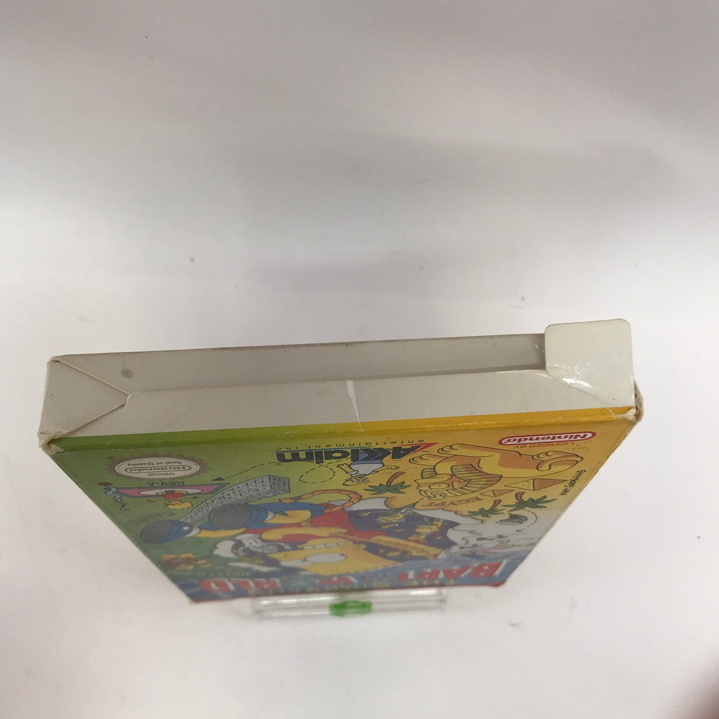 The Simpsons Bart vs the World (Nintendo NES, 1991) CIB w Dust Sleeve