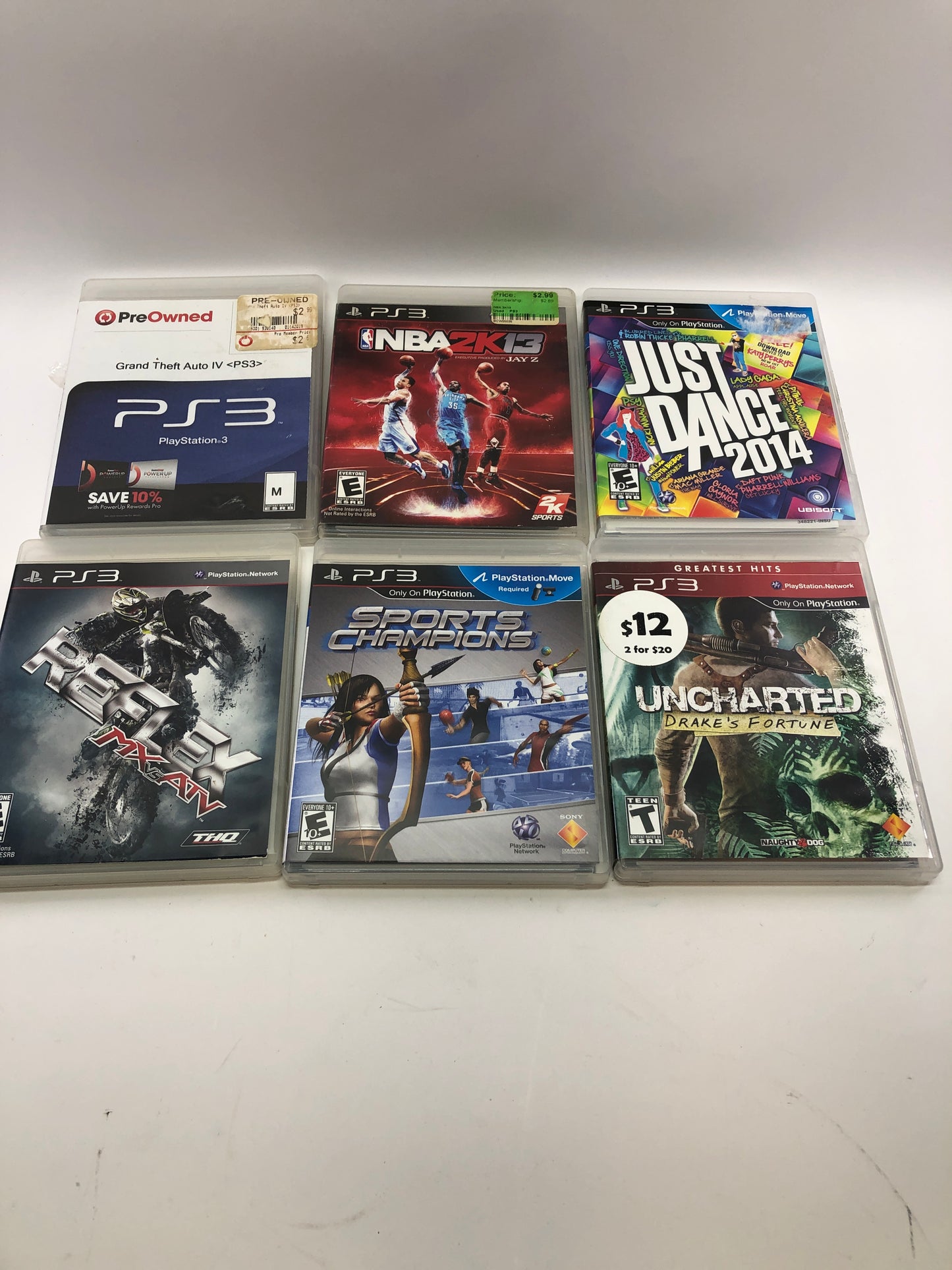 Lot of 33 Sony PlayStation 3 PS3 Games [Rock Band, GTA, Madden and More]