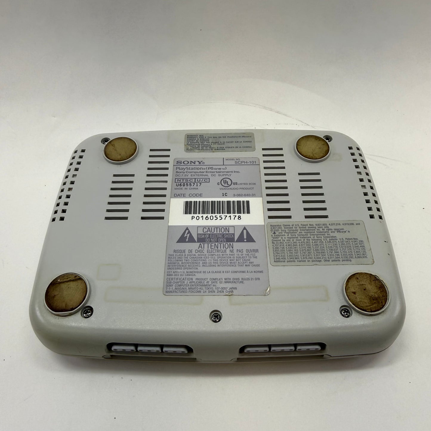 Sony PSone PS1 White Console SCPH-101
