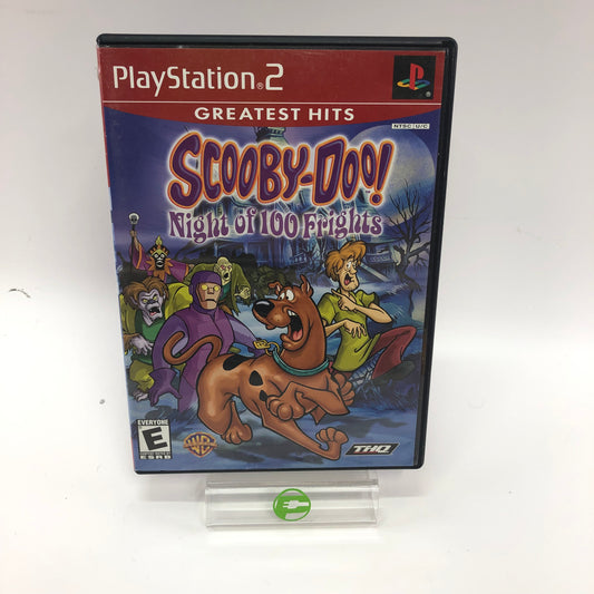 Scooby Doo Night of 100 Frights[Greatest Hits] (Sony PlayStation 2 PS2, 2002)CIB
