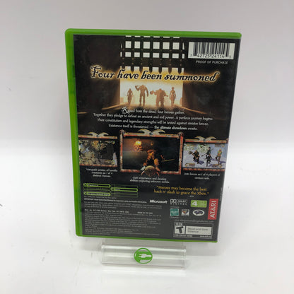 Dungeons & Dragons Heroes (Microsoft Xbox, 2003) Complete in Box w Manual, CIB