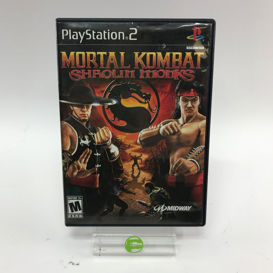 Mortal Kombat Shaolin Monks (Sony PlayStation 2 PS2, 2005) CIB