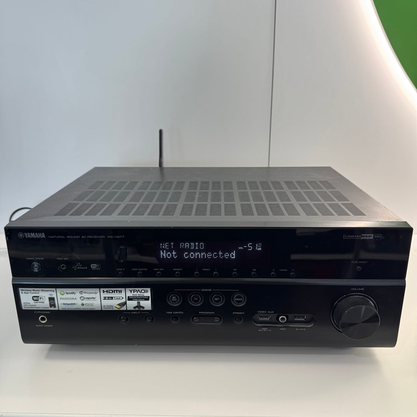Yamaha RX-V677 AV Receiver