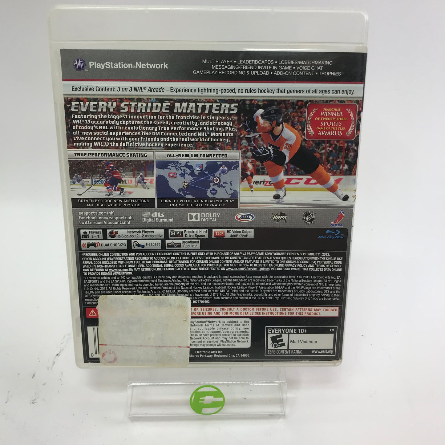 EA Sports NHL Collection for Sony PlayStation 3, PS3 [2k10-13]