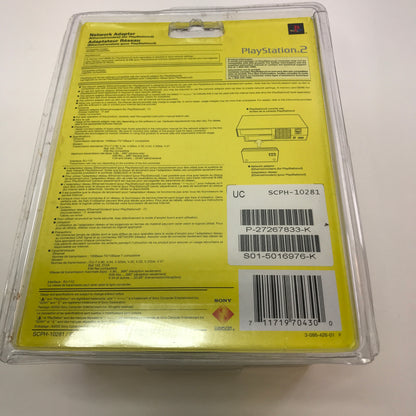 New Sony Playstation 2 PS2 Ps2 Network adapter Black SCPH-10281 Factory Sealed