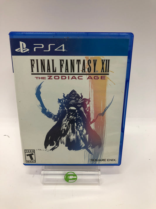Final Fantasy XII: The Zodiac Age (Sony PlayStation 4 PS4, 2017) CIB w Inserts