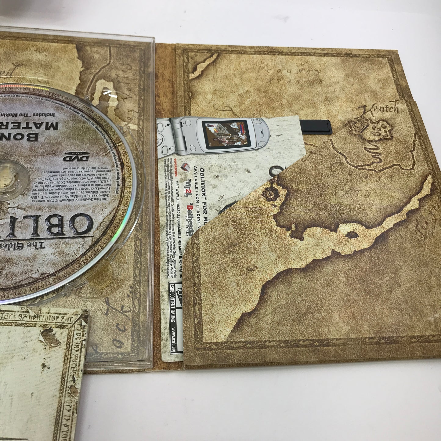 Elder Scrolls IV: Oblivion [Collector's Edition] (PC, 2006) No Collectable Coin