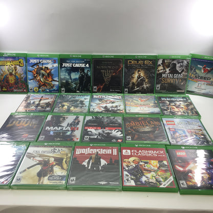 New Lot of 22 Xbox One Games [Bioshock, Final Fantasy, Mafia III and More]