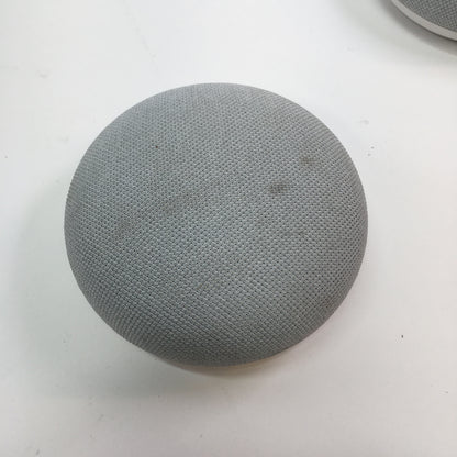 Google Mini Home H2C Wireless Smart Speaker  Lot of 2