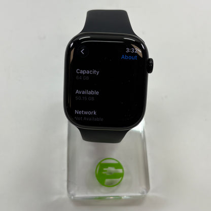 Unlocked Apple Watch Series 11 46MM Jet Black Aluminum Black SportBand MFC24LW/A