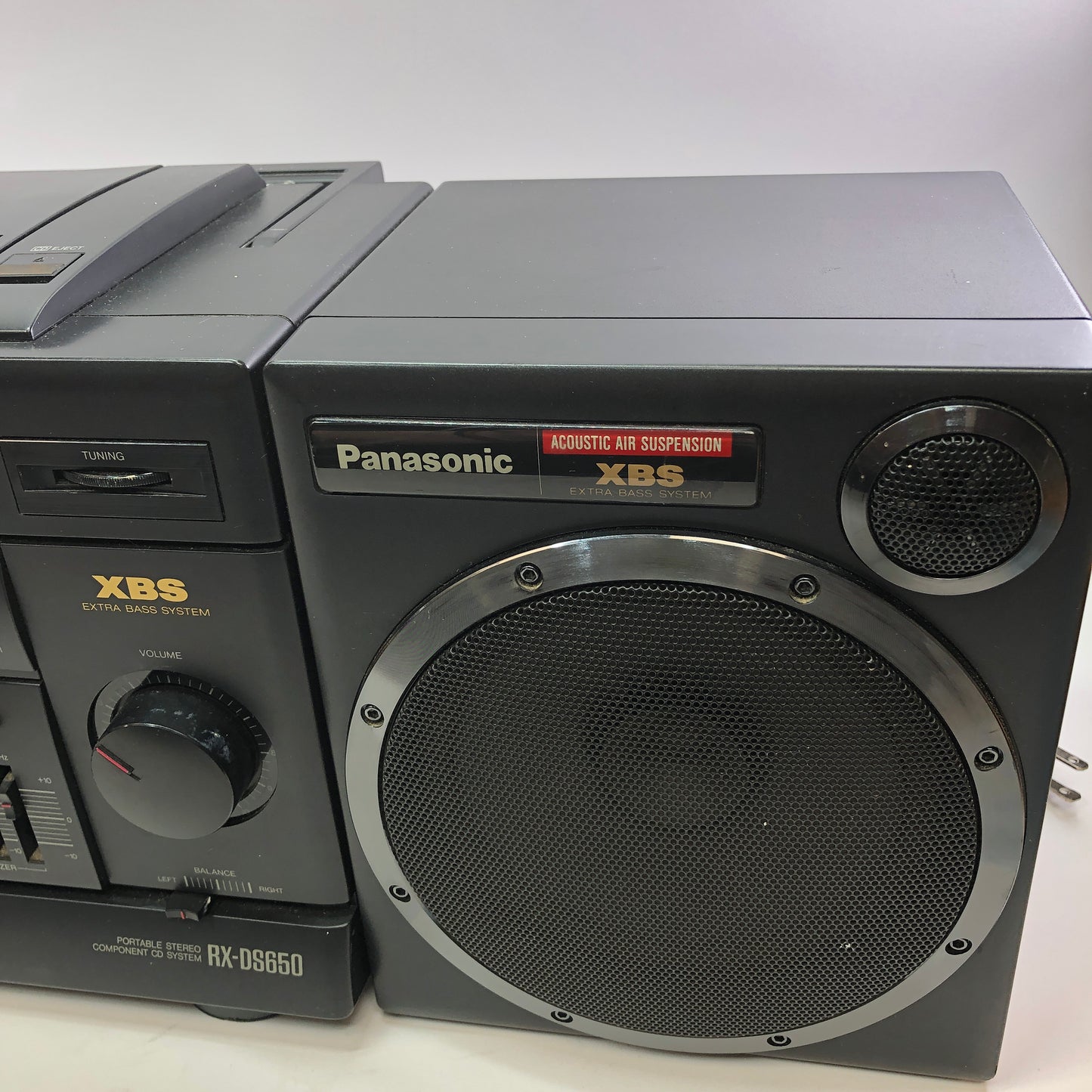 Panasonic RX-DS650 Portable Stereo Component CD System CD Player AM/FM Radio