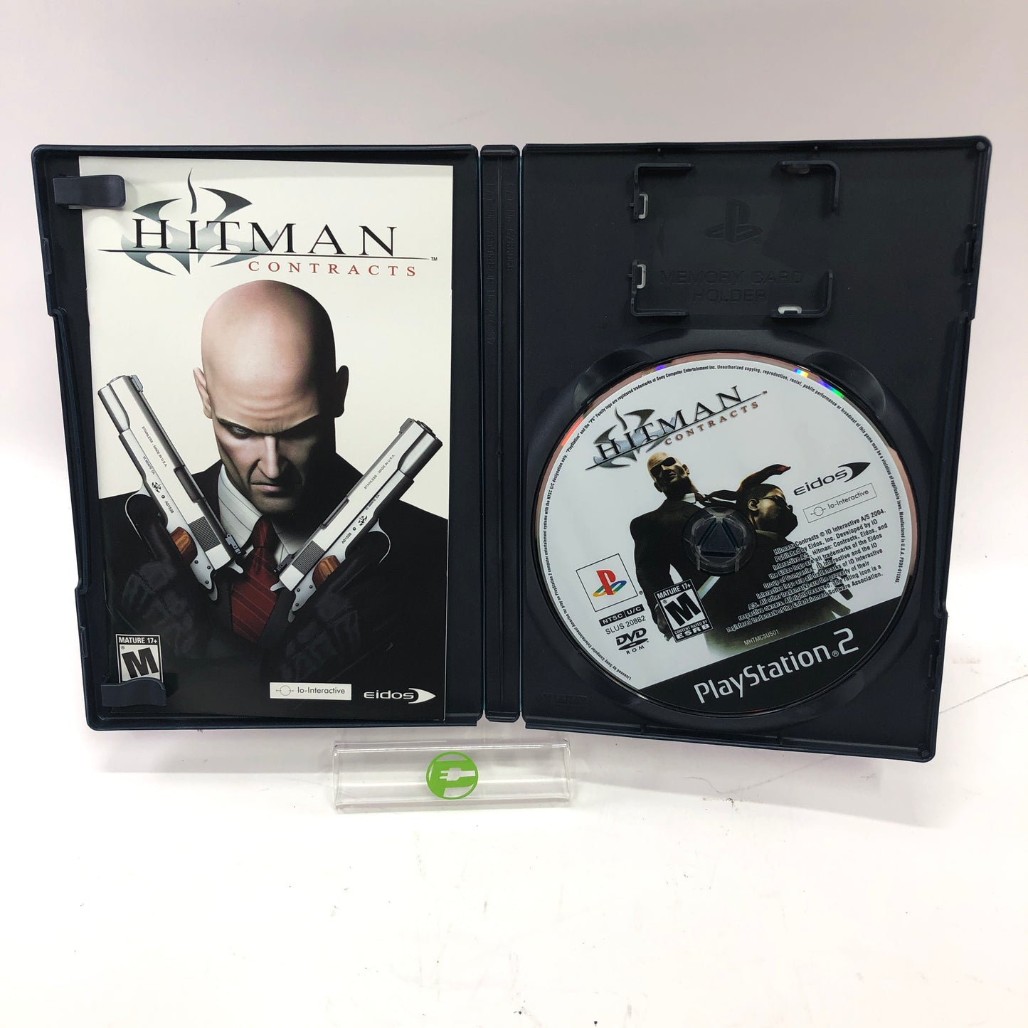 Hitman Contracts (Sony PlayStation 2 PS2, 2004) CIB w/ Registration Card