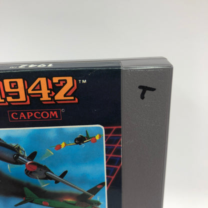 1942 [5 Screw] (Nintendo NES, 1986) Cartridge Only w Protective Sleeve