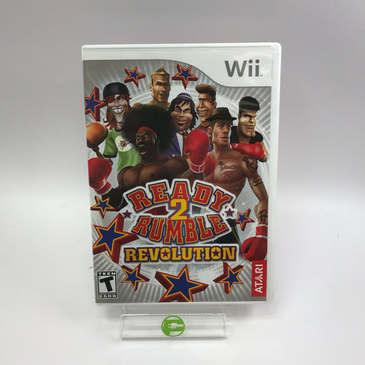 Ready 2 Rumble Revolution (Nintendo Wii, 2009) Complete in Original Box CIB