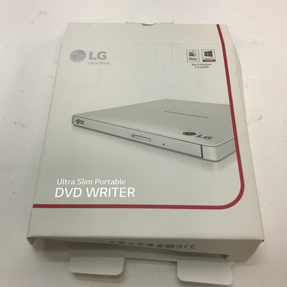 LG Ultra Slim Portable DVD Writer GP65NW60 MAY66035203 w Original Box and Manual