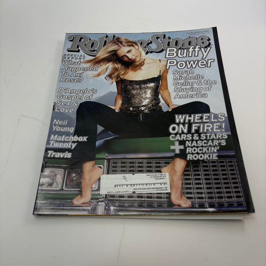 RollingStones Sarah Michelle Gellar May 11, 2000 Magazine ISSUE 840