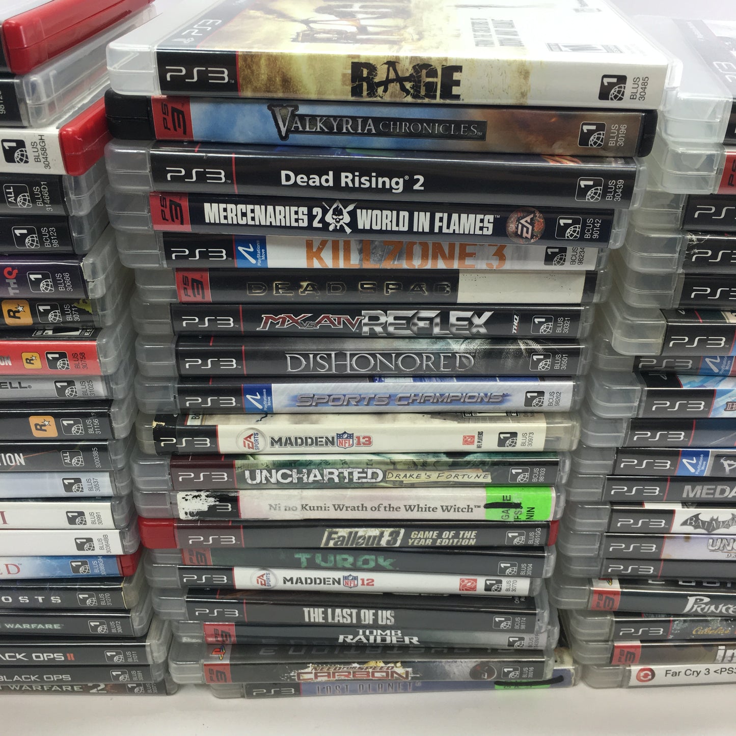 Lot of 57 Sony PlayStation 3 PS3 Games [Call of Duty, Grand Theft Auto and More]