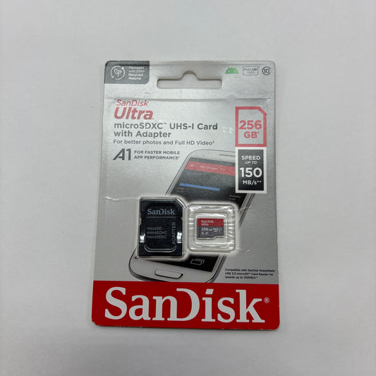 New Sandisk MicroSDXC UHS-I Card with Adapter