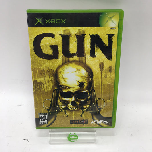 Gun (Microsoft Xbox, 2005) Complete in Original Box and Manual, CIB
