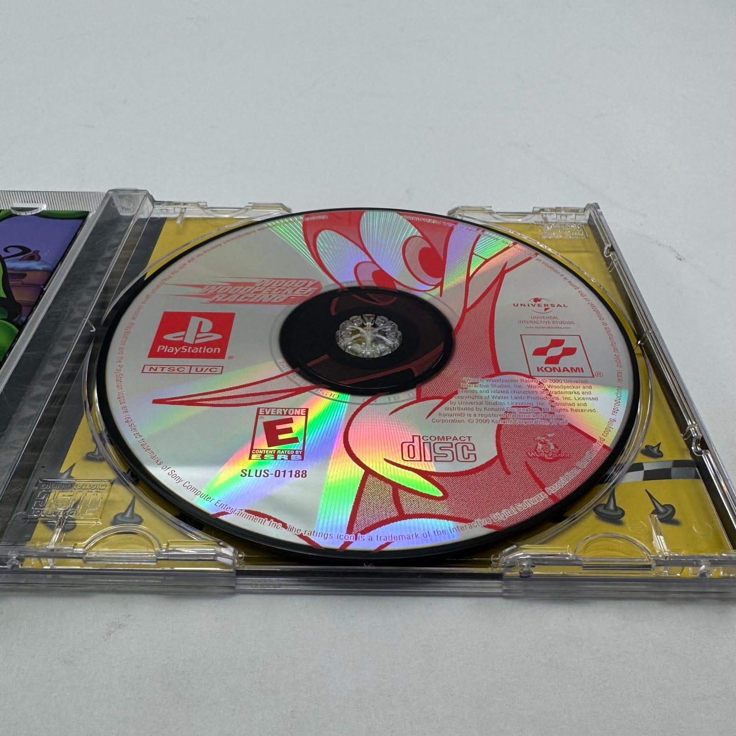 Woody Woodpecker Racing (Sony PlayStation 1 PS1, 1999)