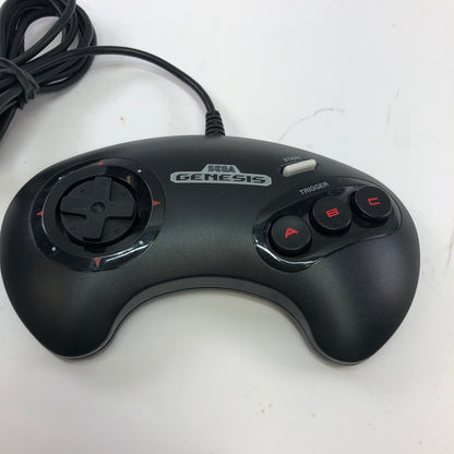 Sega Genesis 16-Bit Video Game Console Black MK-16000 w Controller