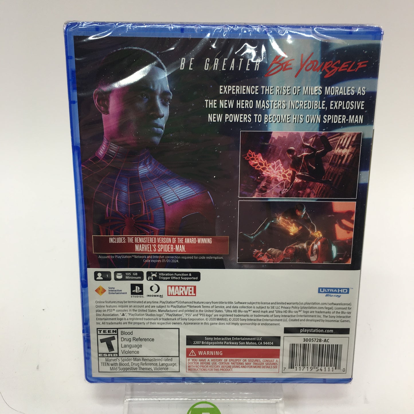 Marvel Spiderman: Miles Morales [Ultimate Edition] (Sony PlayStation 5 PS5 2020)