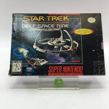 Star Trek Deep Space Nine Crossroads Of Time (Super Nintendo SNES, 1995)