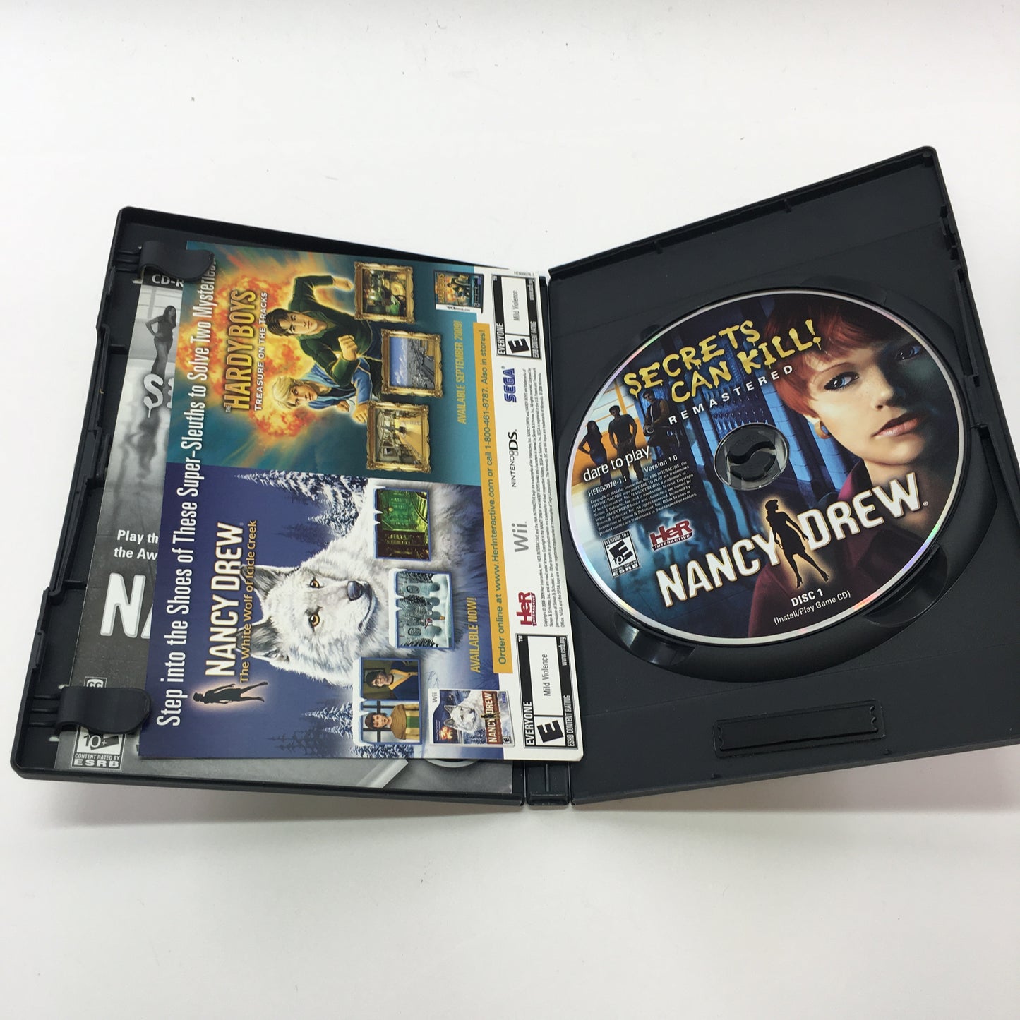 Lot of 7 Nancy Drew Mystery Games [#8, 11, 14-16, 18, 23 and Secrets Can Kill]