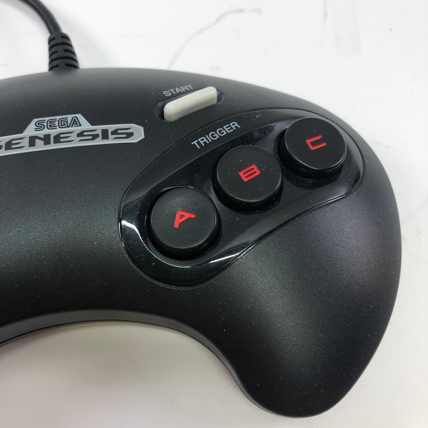 Sega Genesis 16-Bit Video Game Console Black MK-16000 w Controller