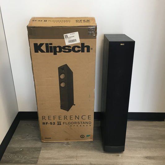 Klipsch RF-52 II Floor Standing Tower Speaker Black 1011847