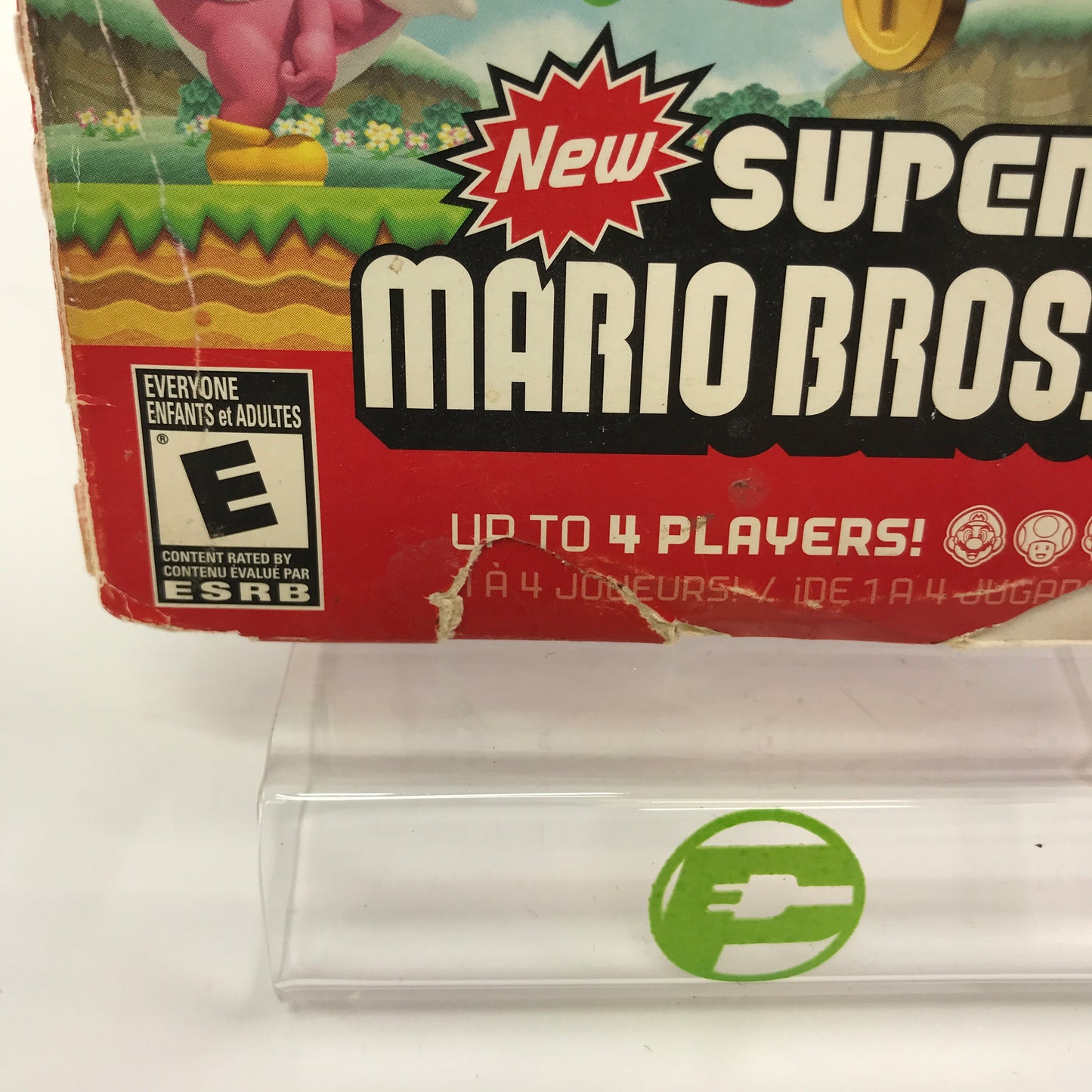 New Super Mario Bros. Wii (Nintendo Wii, 2009) Cardboard Sleeve