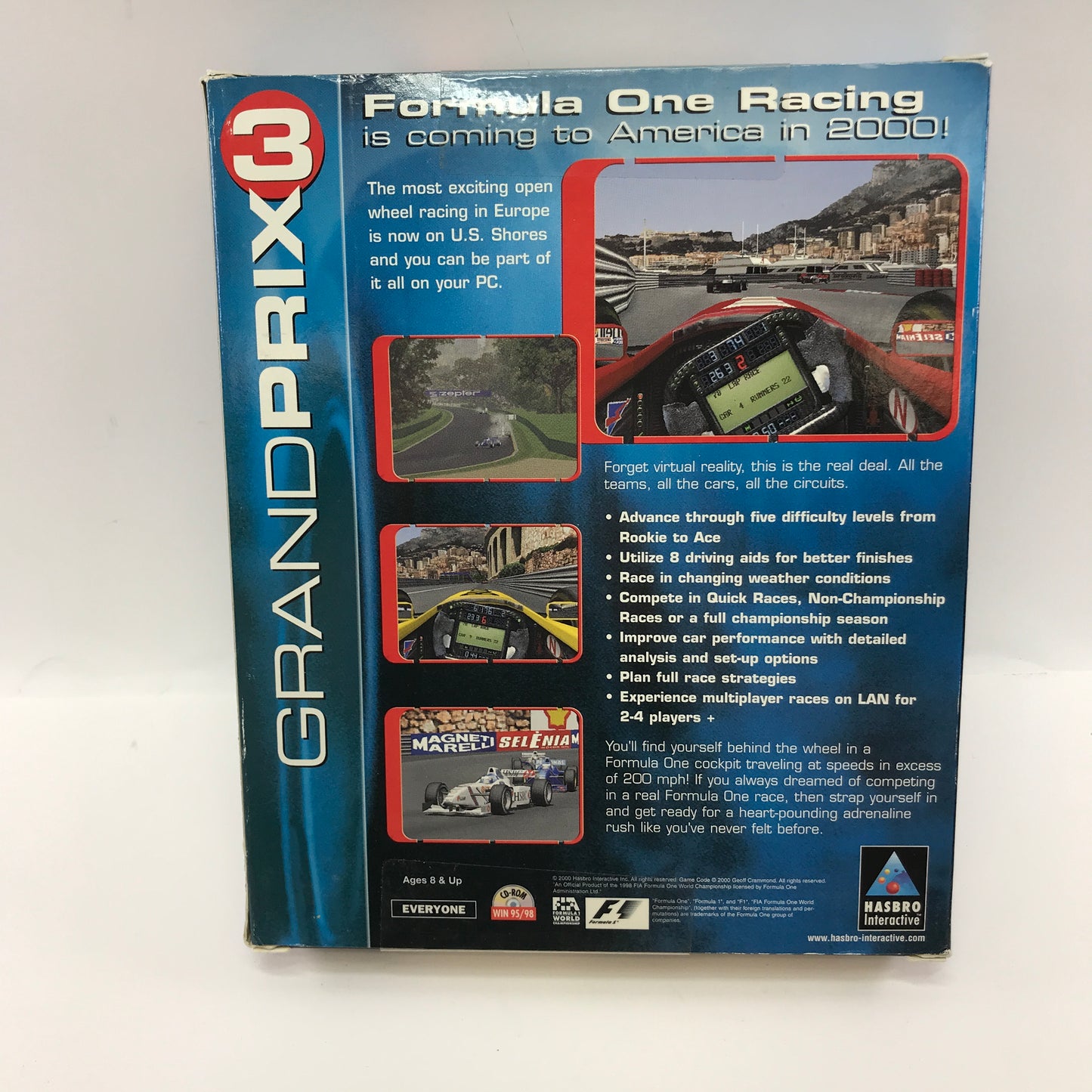 New GrandPrix3 (PC, 2000) Factory Sealed