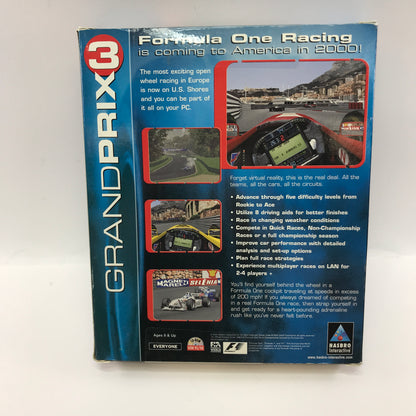 New GrandPrix3 (PC, 2000) Factory Sealed