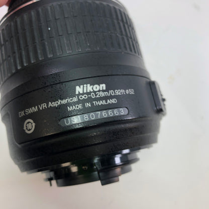 Nikon dx 18-55mm f/3.5-5.6 AF-S Nikkor 18-55mm 1:2.5-5.6G