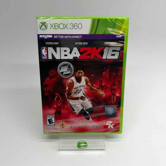 New NBA 2K16 (Microsoft Xbox 360, 2015) Factory Sealed